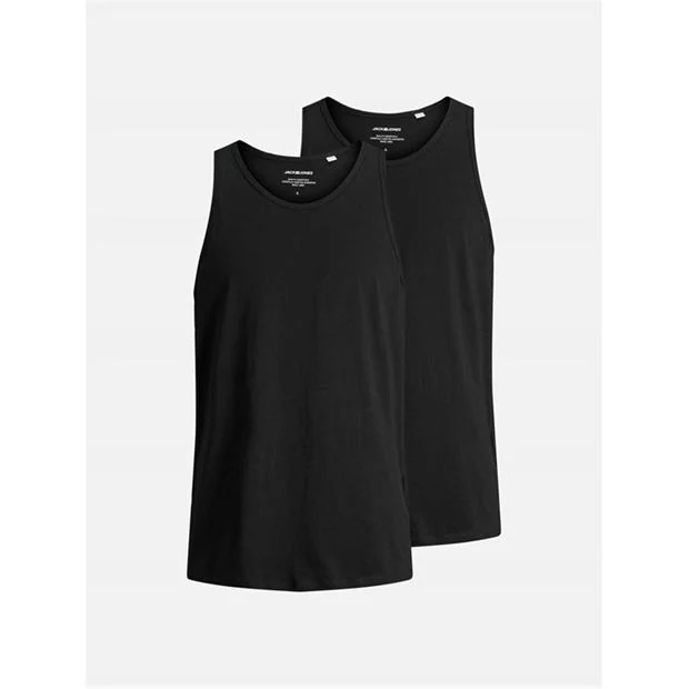 Jack and Jones Mens 2-Pack Vest - Image 1