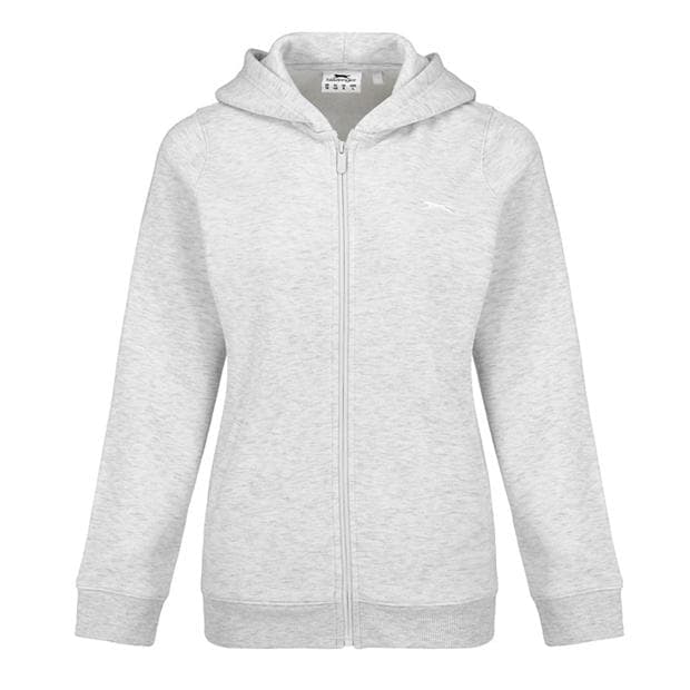 Slazenger Fitted Full Zip Hoodie Womens - Image 1