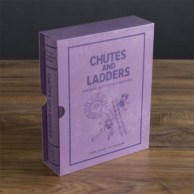 Hasbro Chutes and Ladders Vintage Bookshelf Edition - Image 1