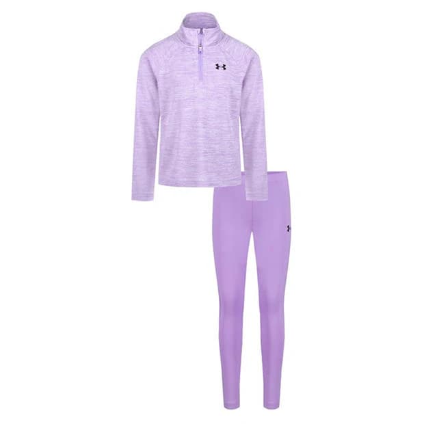 Under Armour Quarter Zip Sweater and Tracksuit Trouser Set Infants - Image 1