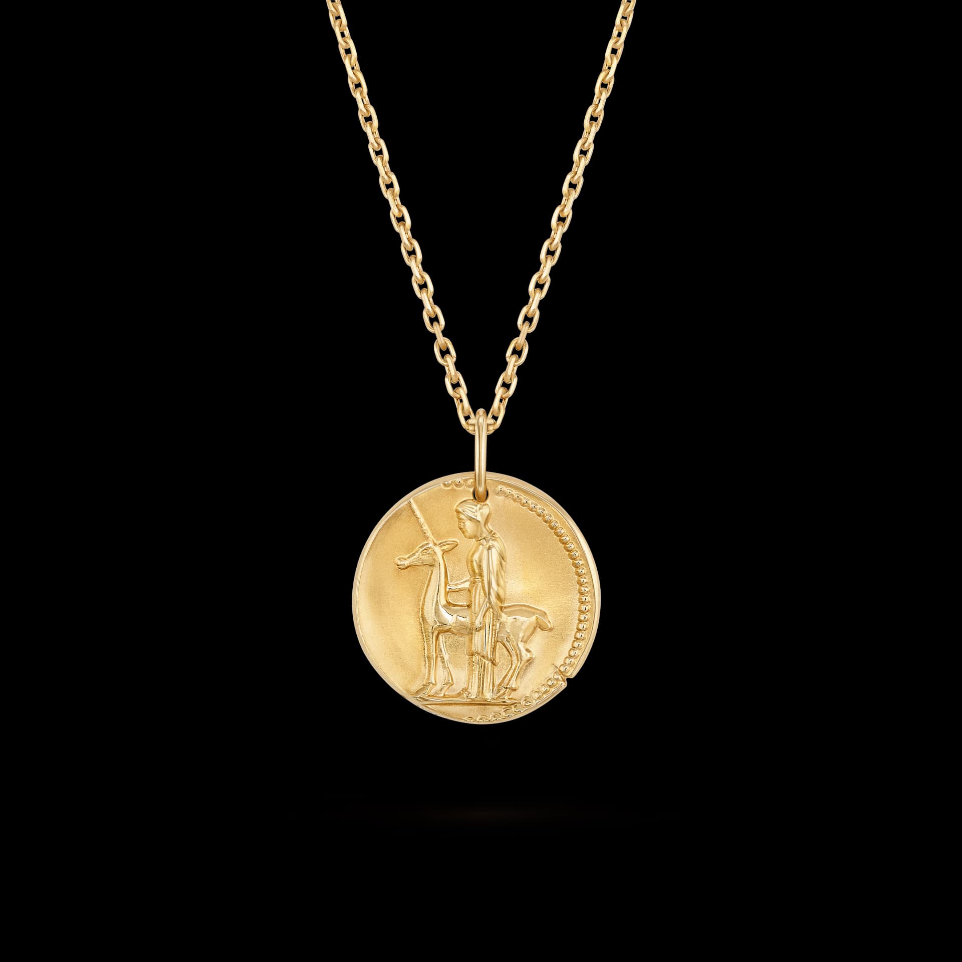 Zodiaque medal Virginis (Virgo) 18K yellow gold - Van Cleef & Arpels - Image 1