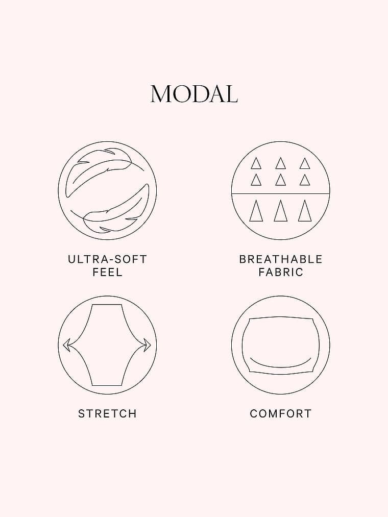 Modal Soft Eyelet Short Pajama Set thumbnail 5