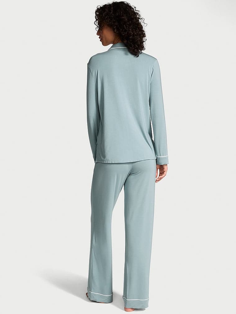 Modal Soft Long Pajama Set thumbnail 2