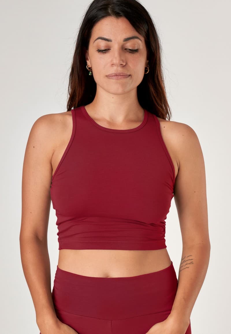 CLOUD COZY CROP TOP - Image 1