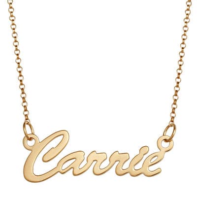 Cursive Name Necklace (1 Line) thumbnail 4