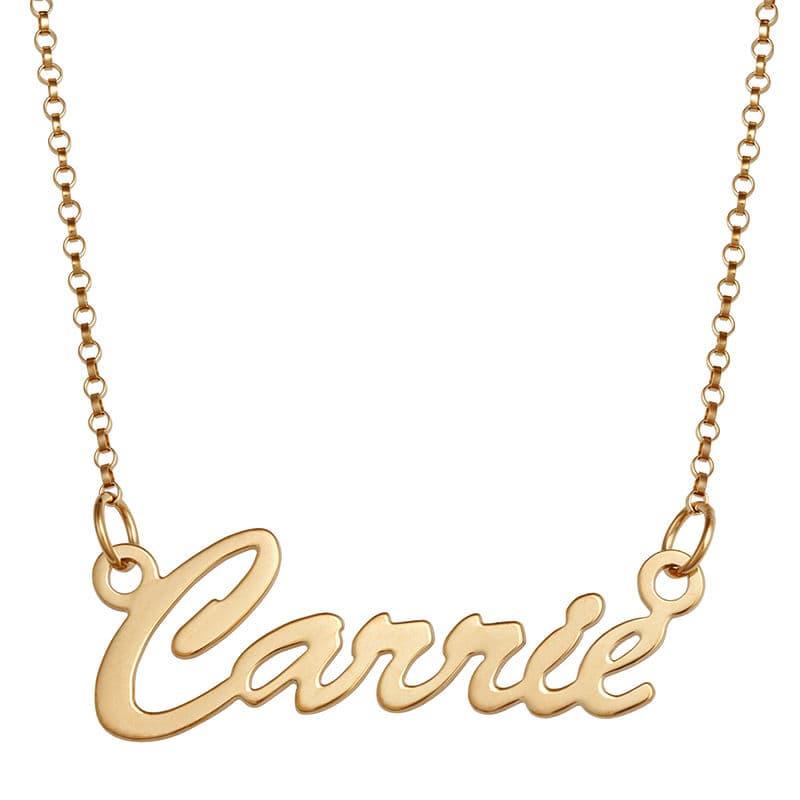 Cursive Name Necklace (1 Line) - Image 1
