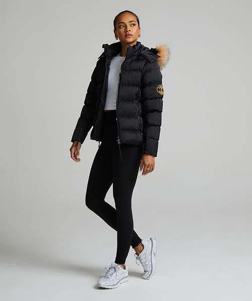 Womens Virna Slimline Puffer Jacket thumbnail 3