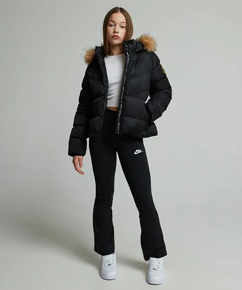 Girls Allessia Short Puffer Jacket thumbnail 2