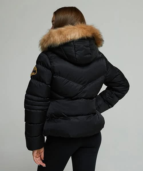 Girls Allessia Short Puffer Jacket thumbnail 4