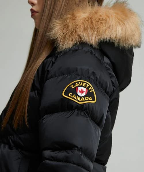 Girls Allessia Short Puffer Jacket thumbnail 5
