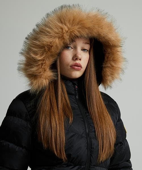 Girls Allessia Short Puffer Jacket thumbnail 6