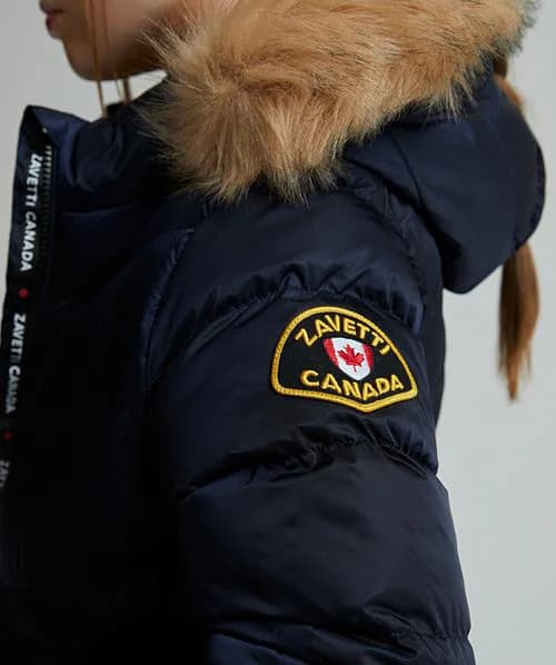 Girls Allessia Short Puffer Jacket thumbnail 11