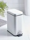 White 5L Soft-Close Pedal Bin - Image 1