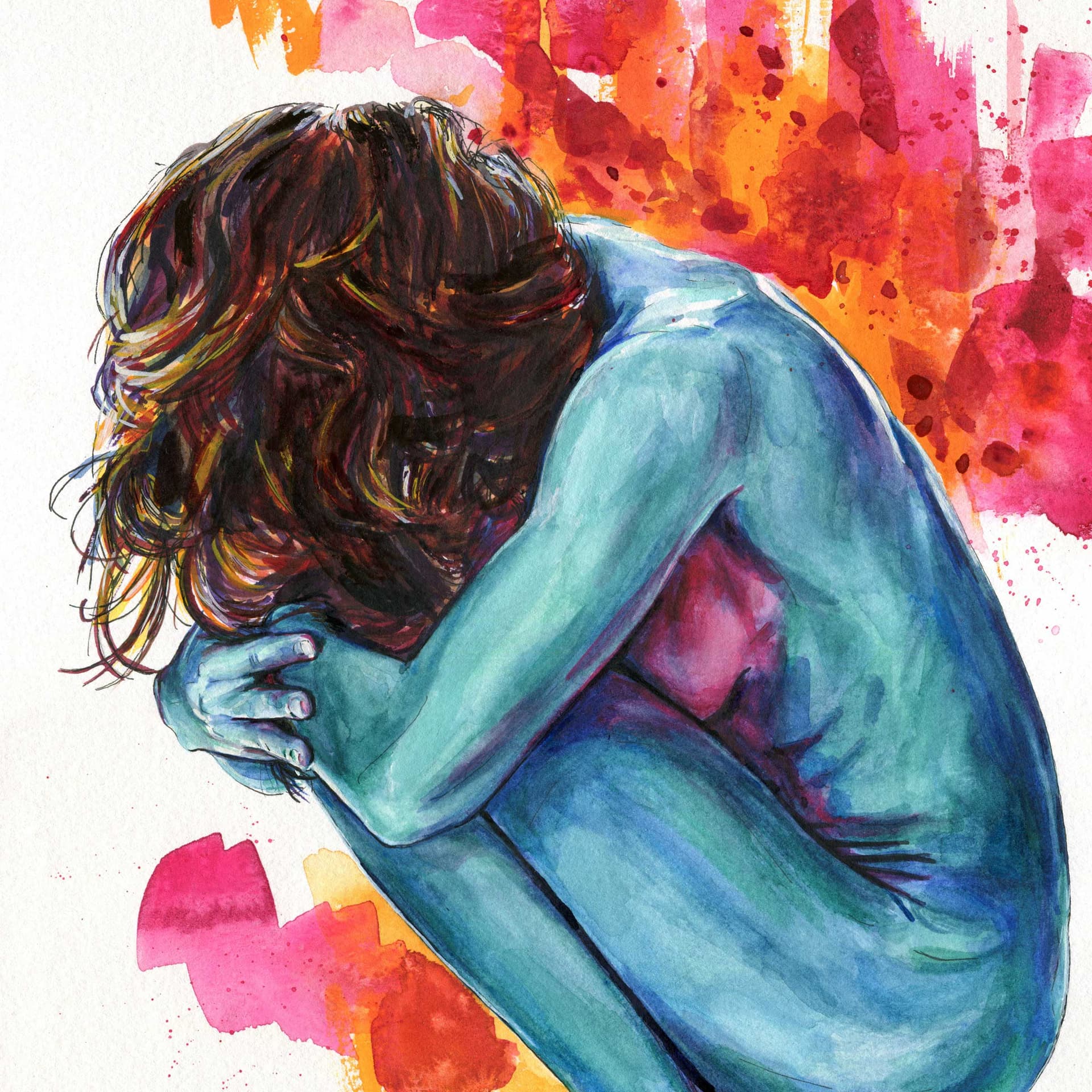 Nate Michaels Art - February Worry | Nate Michaels Art - Image 1
