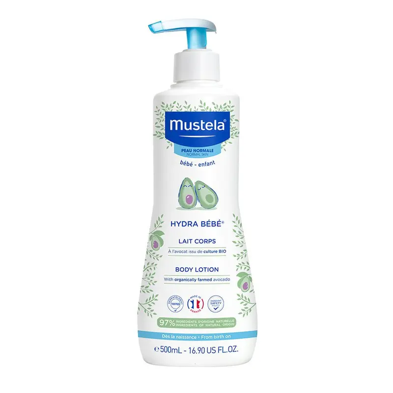 Mustela Hydra Bebê com Abacate Orgânico 500ml - Image 1