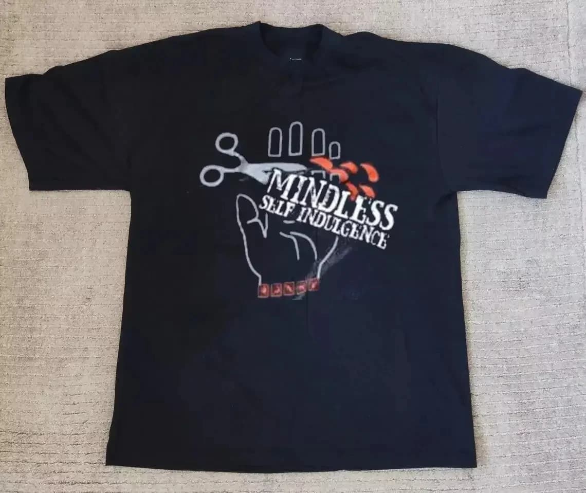 Pure Cotton New Arrival Mindless Self Indulgence MSI Band T Shirt Men Mens Clothing T Shirt Homme Mens T Shirt New in Top & Tee - Image 1