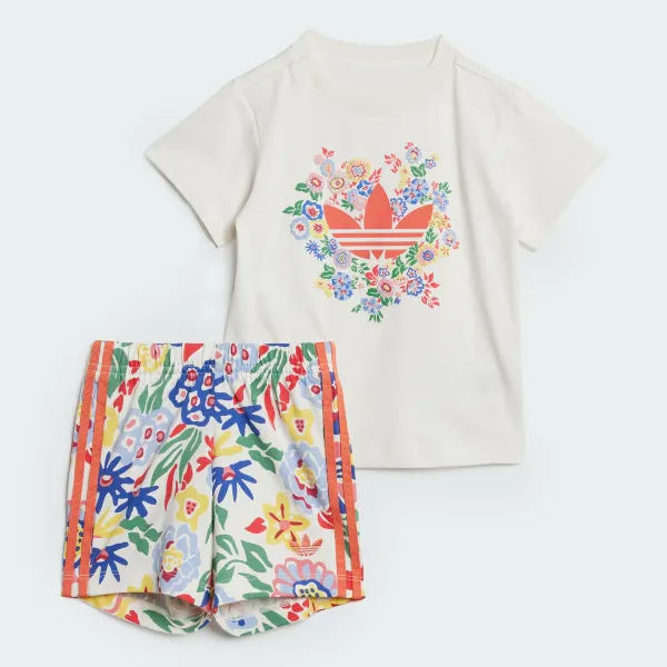 adidas Originals x Liberty London Shorts and Tee Set Kids - Image 1