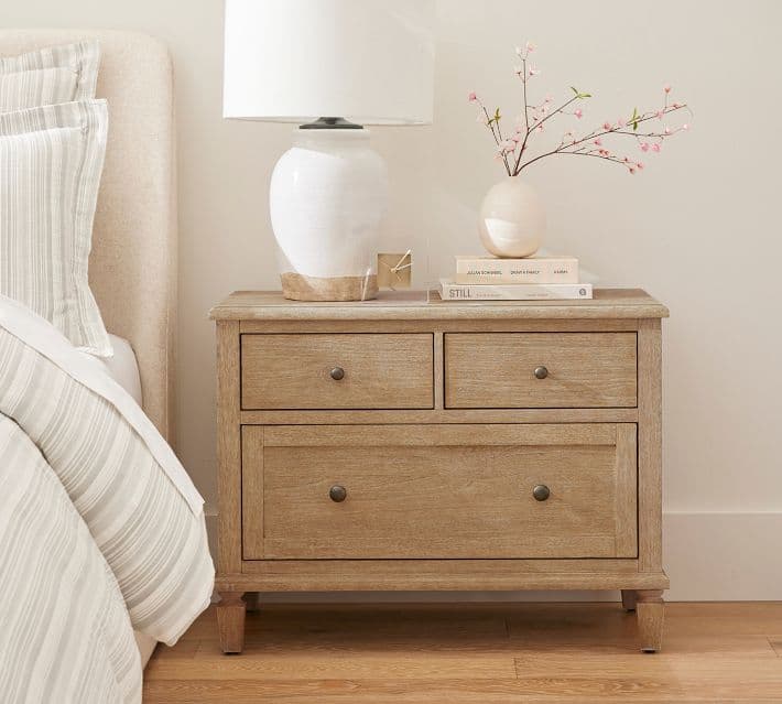 Sausalito 3-Drawer Nightstand (34") - Image 1