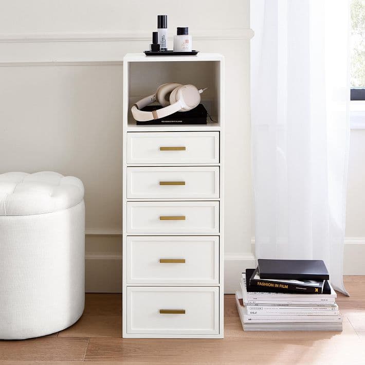 Glam Charging Storage Tower with AC Plug and USB A/C (33") - Image 1