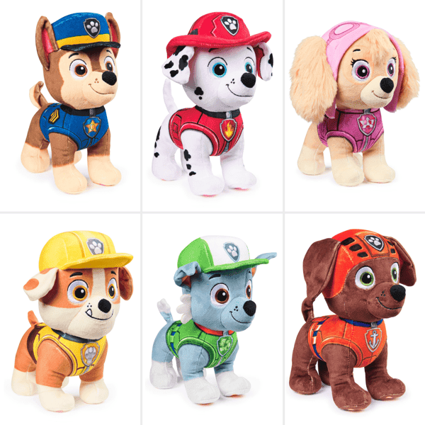 PAW Patrol Core Basic Plush Toy - Assorted* - Image 1