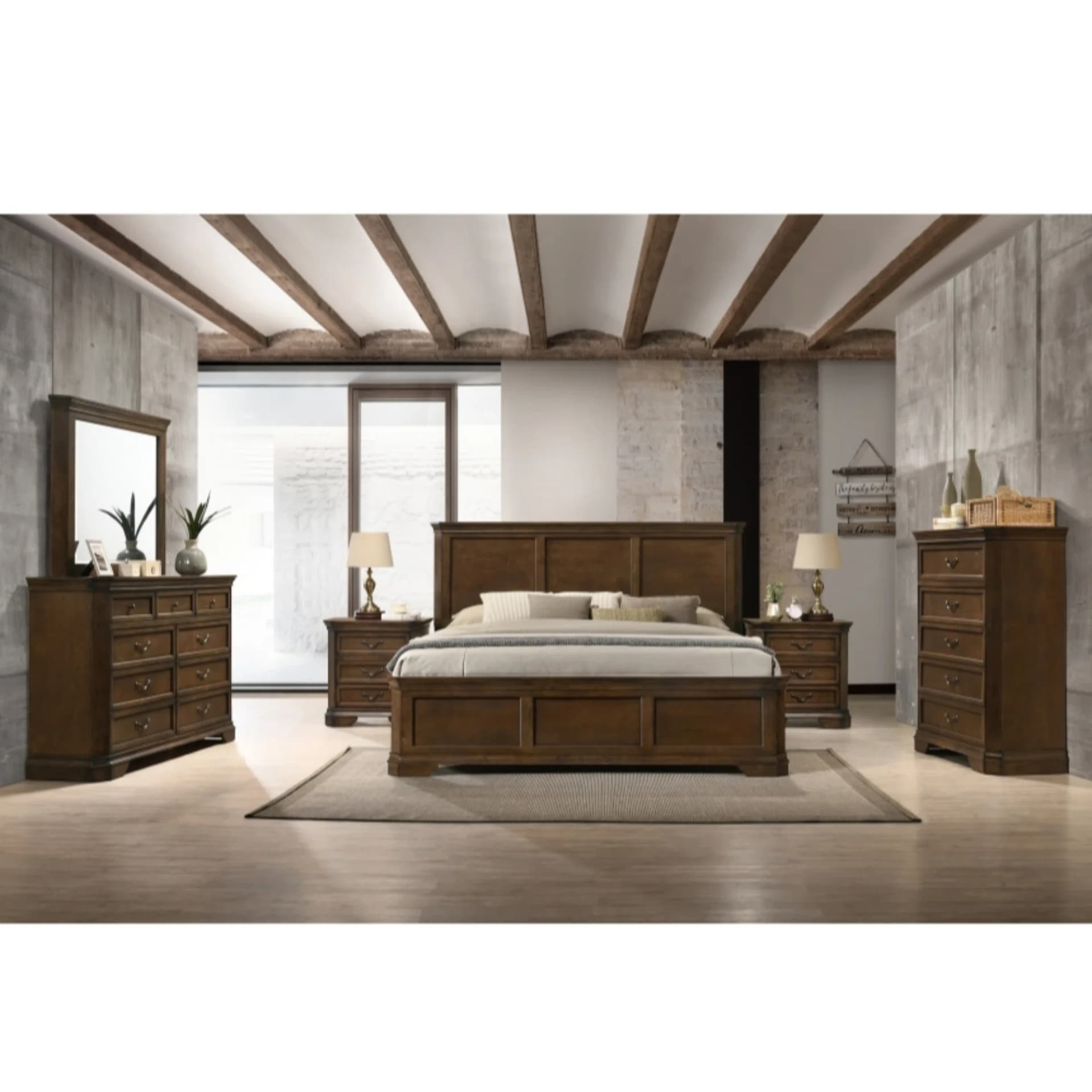 Ailany 6 Piece Bedroom Set - Image 1
