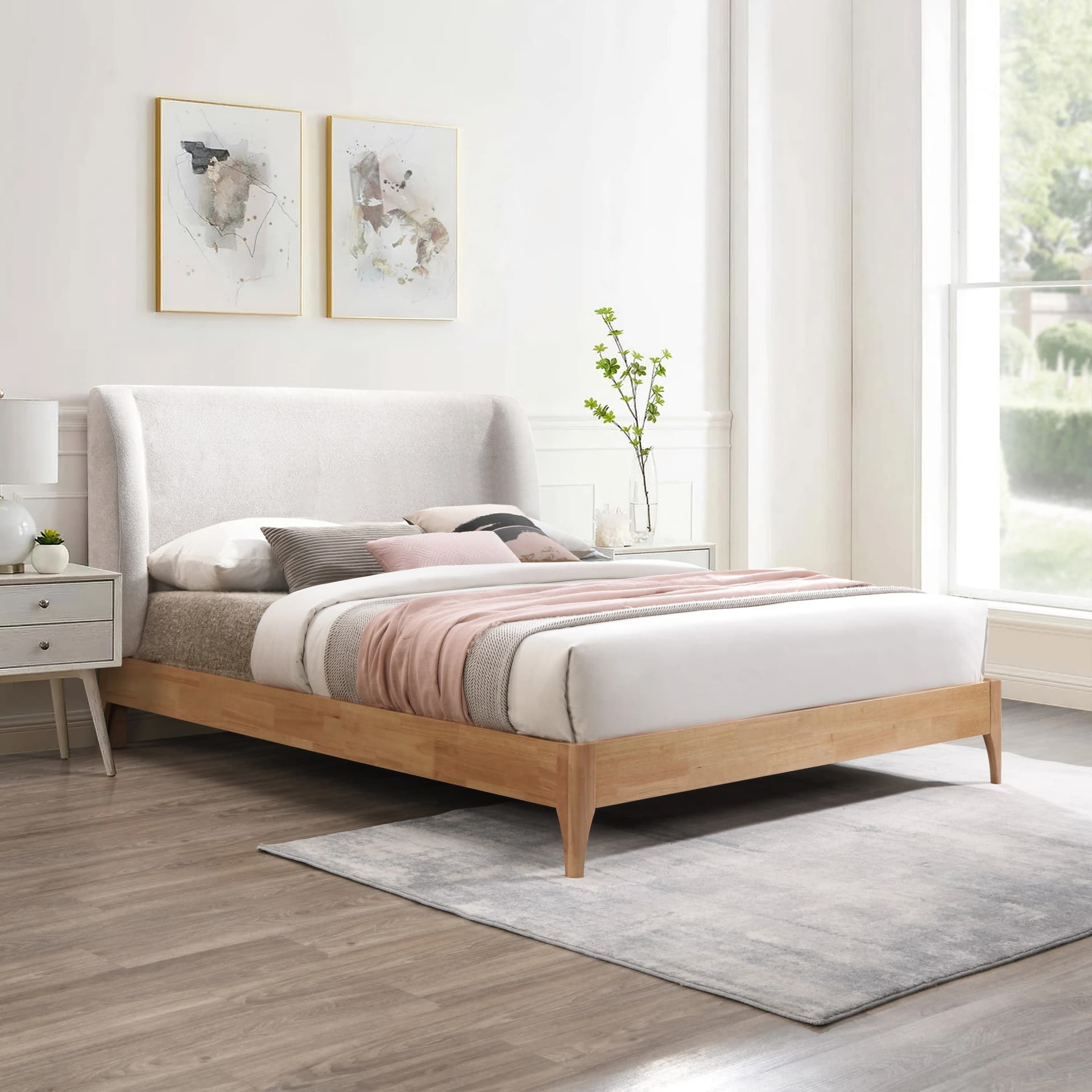 Upholstered Bed - Image 1