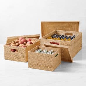 Hold Everything Rattan Baskets