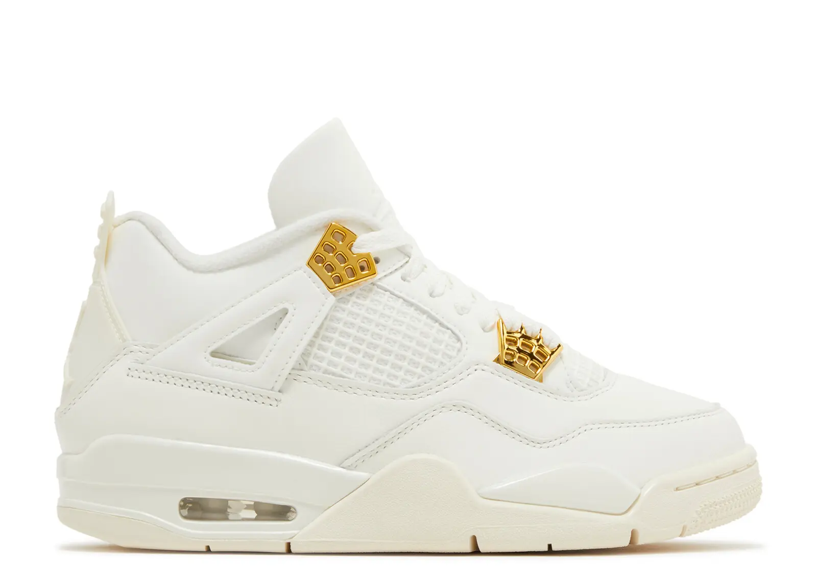 Wmns Jordan 4 Retro 'Metallic Gold' - Image 1