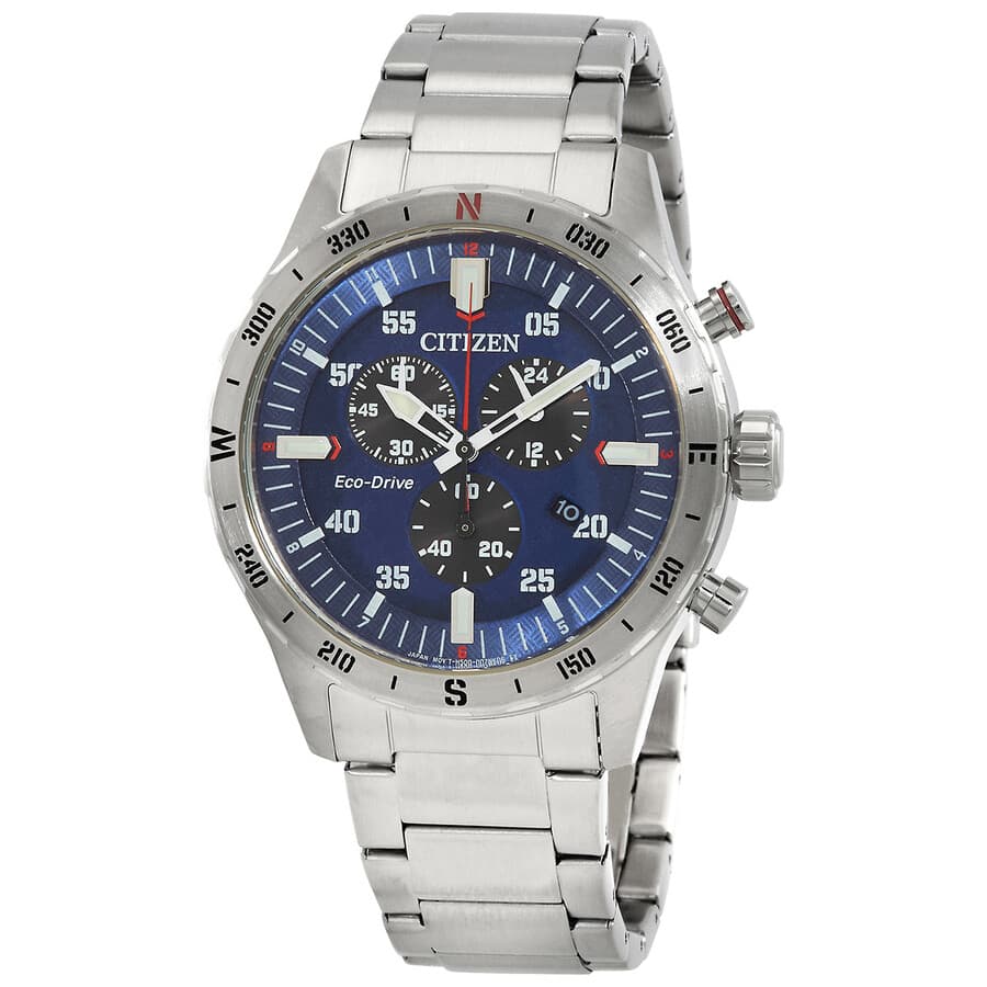 Citizen Eco-Drive Chronograph GMT Watch