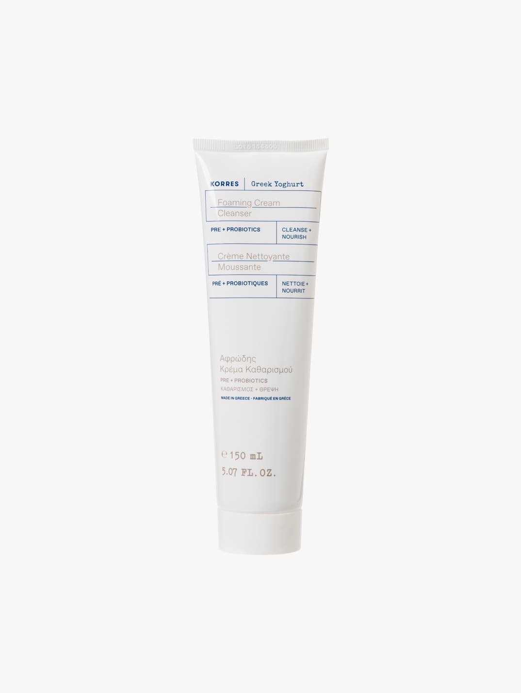 Greek Yoghurt Foaming Cream Cleanser | Pre + Probiotics - Image 1