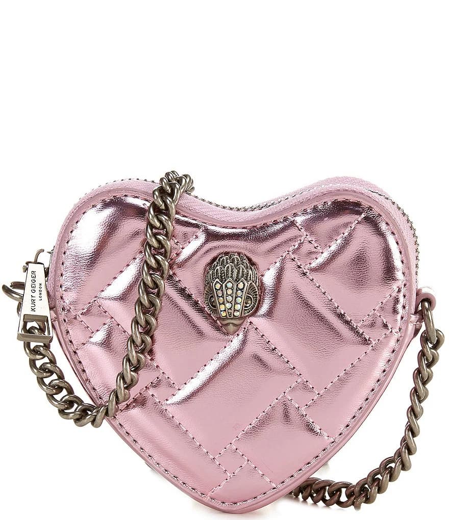 Kurt Geiger London Micro Heart Crossbody Bag - Image 1