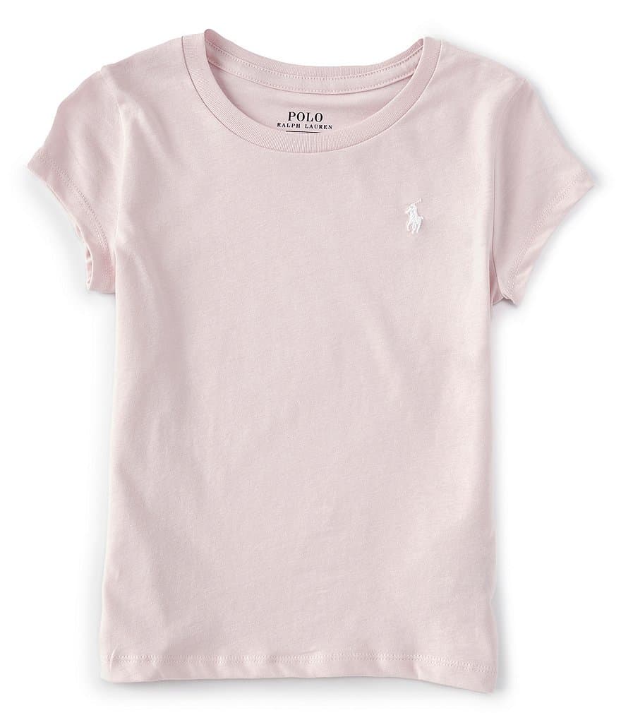 Polo Ralph Lauren Big Girls 7-16 Short-Sleeve Essentials T-Shirt - Image 1