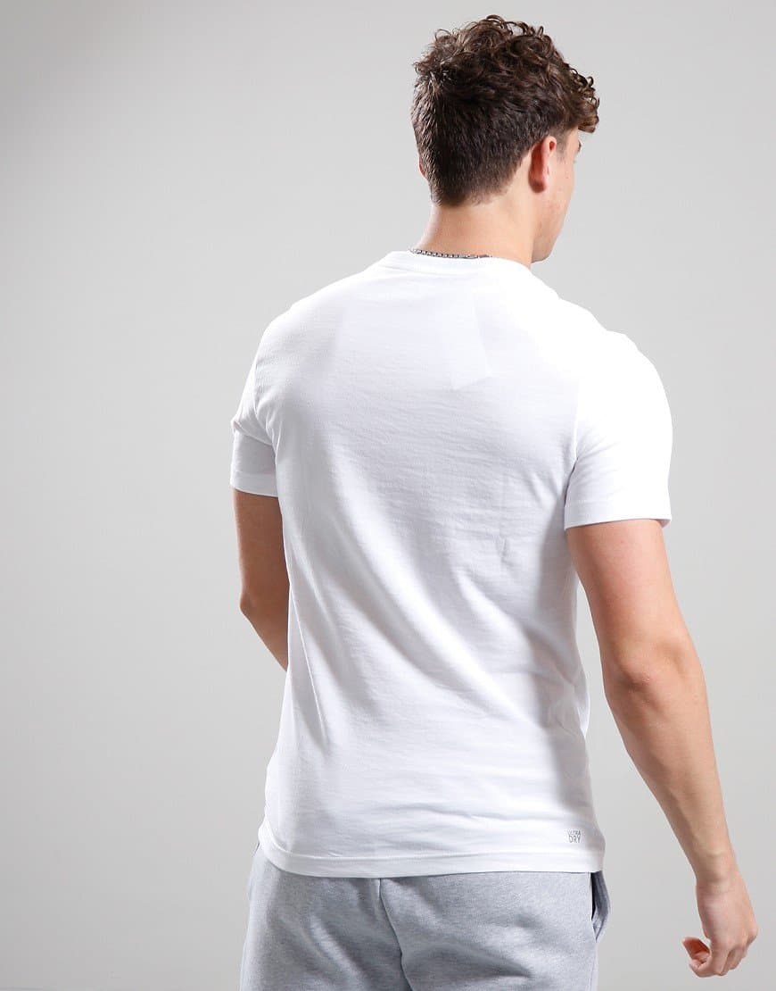 Lacoste Croc T-shirt White/Black (S) - Image 1