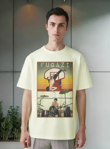 Camiseta Fugazi Hardcore Emo Picciotto Mackaye Straight Edge - Image 1