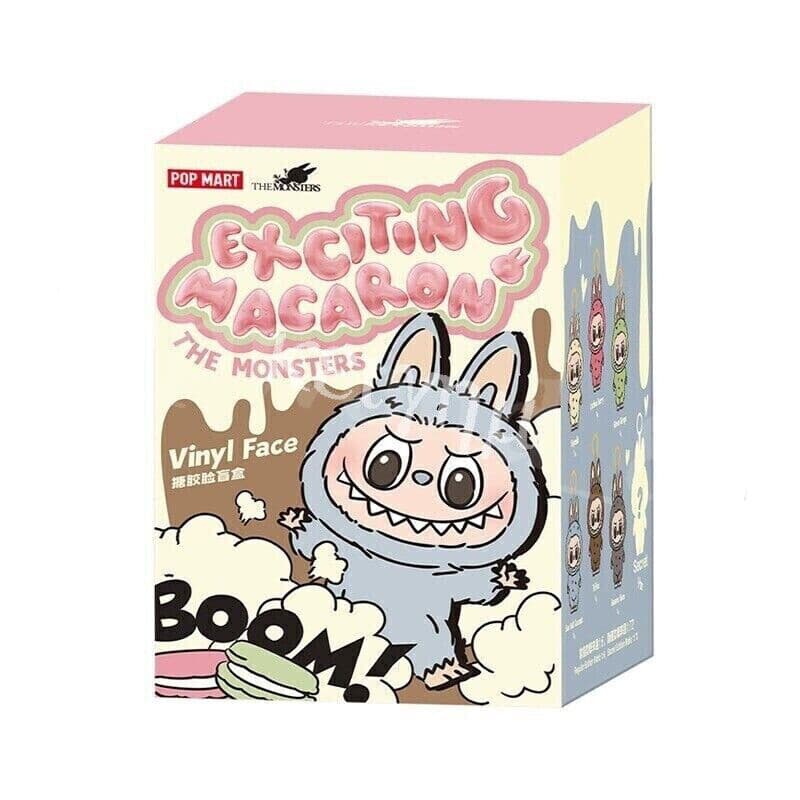POP MART LABUBU The Monsters Etciting Macaron Plush Dolls Figure Toy Blind BoX - Image 1