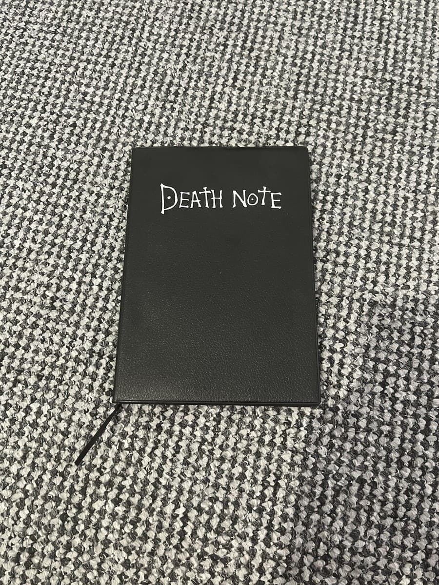 Death Note Book Replica High Quality With Rules And Writing - Image 1