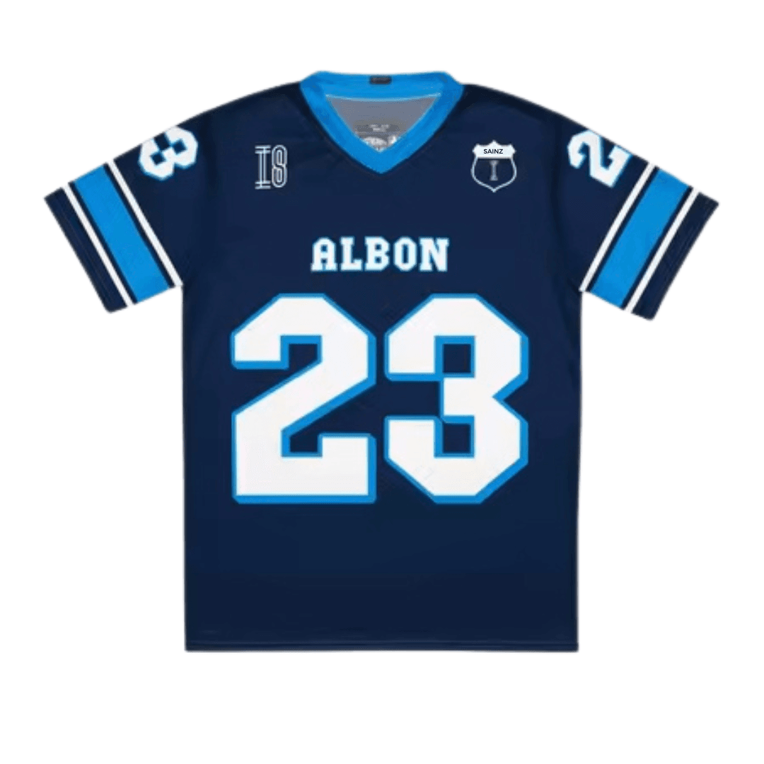 Alex Albon Williams Team Jersey Top Short Sleeved - Image 1