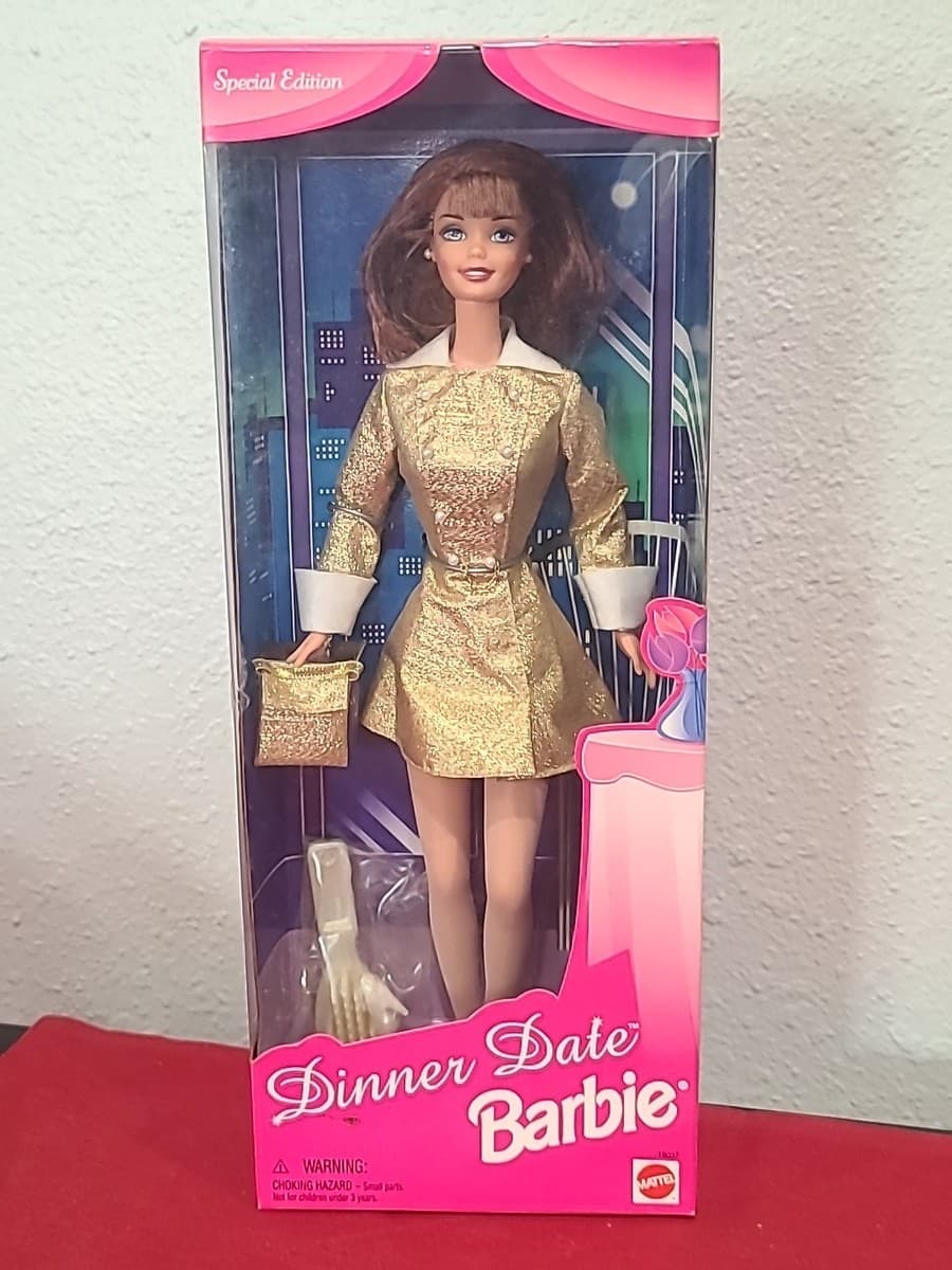 1997 Dinner Date🔥 Barbie Doll Redhead Special Edition Mattel#19037 NEW! - Image 1