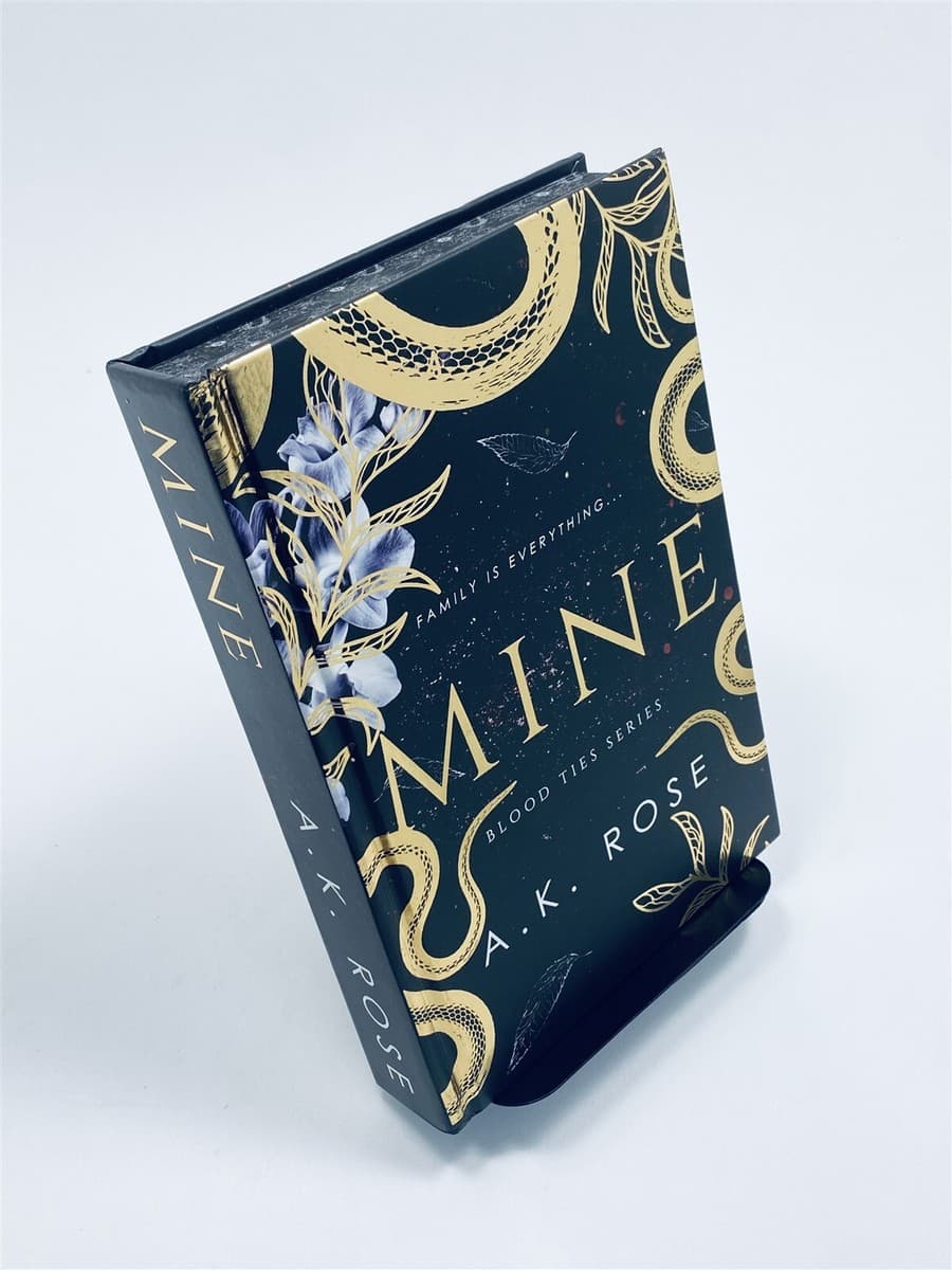 Blood Ties Series, Book 1: Mine (Special Edition) - A.K. Rose - Hardcover - Image 1