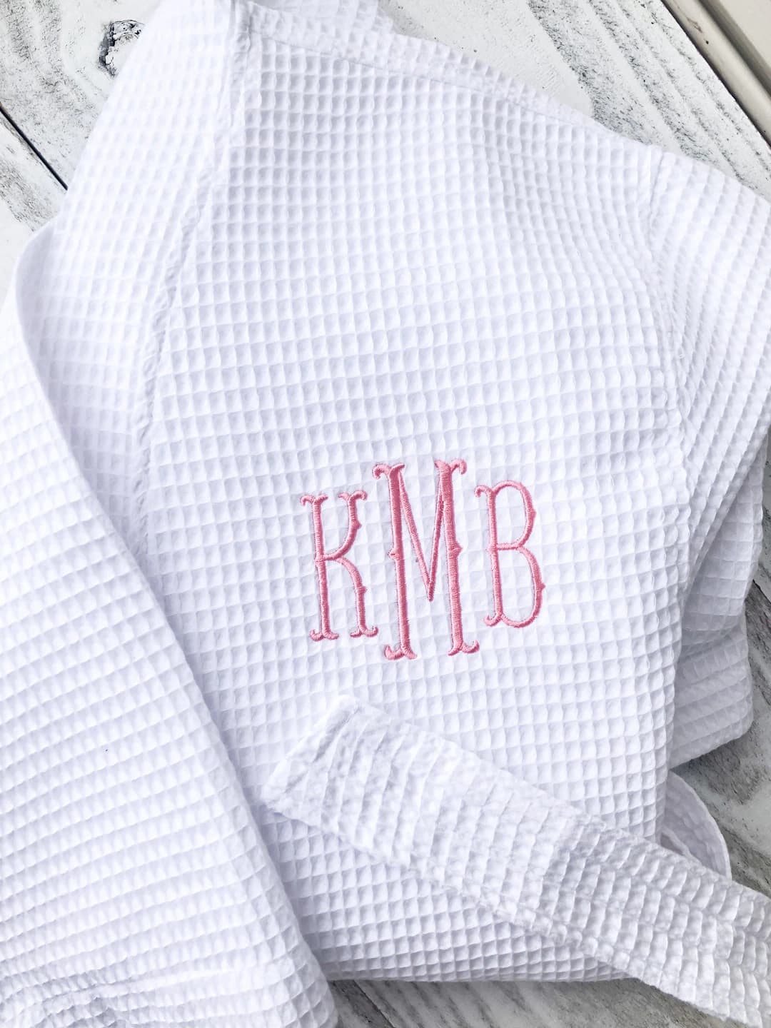 Personalized Bath Robe, Monogrammed Bath Robe, Women's Waffle Robe Monogrammed-bridal Party Robes-monogrammed Robe-personalized Robe - Etsy - Image 1