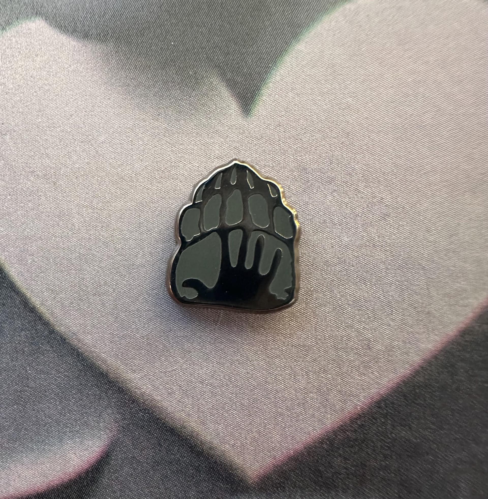 Brother Bear Fantasy Pin - Paw and Hand - Tiny Treasures - Image 1
