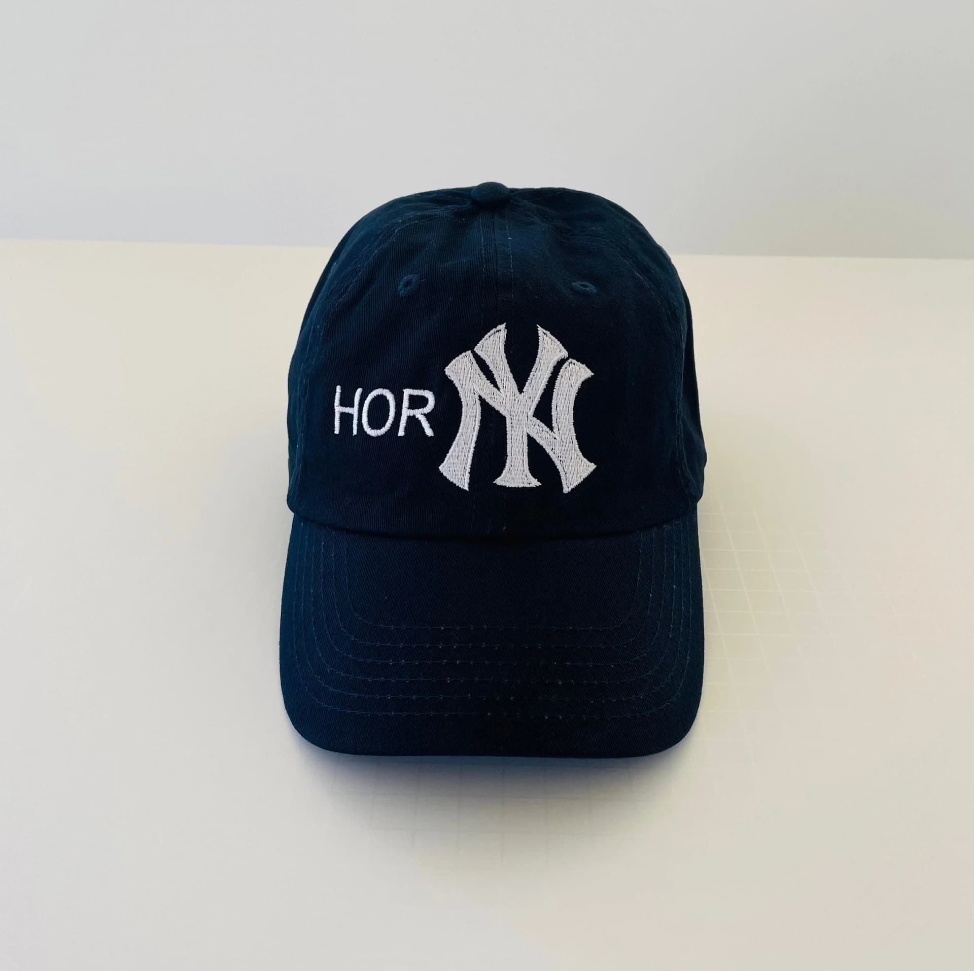 HorNY New York Hat Embroidered Dad Hat Women's Baseball Cap Man Hat Personalized Sorority Cap Custom Hat Initial Cap Unisex Ball Cap - Image 1
