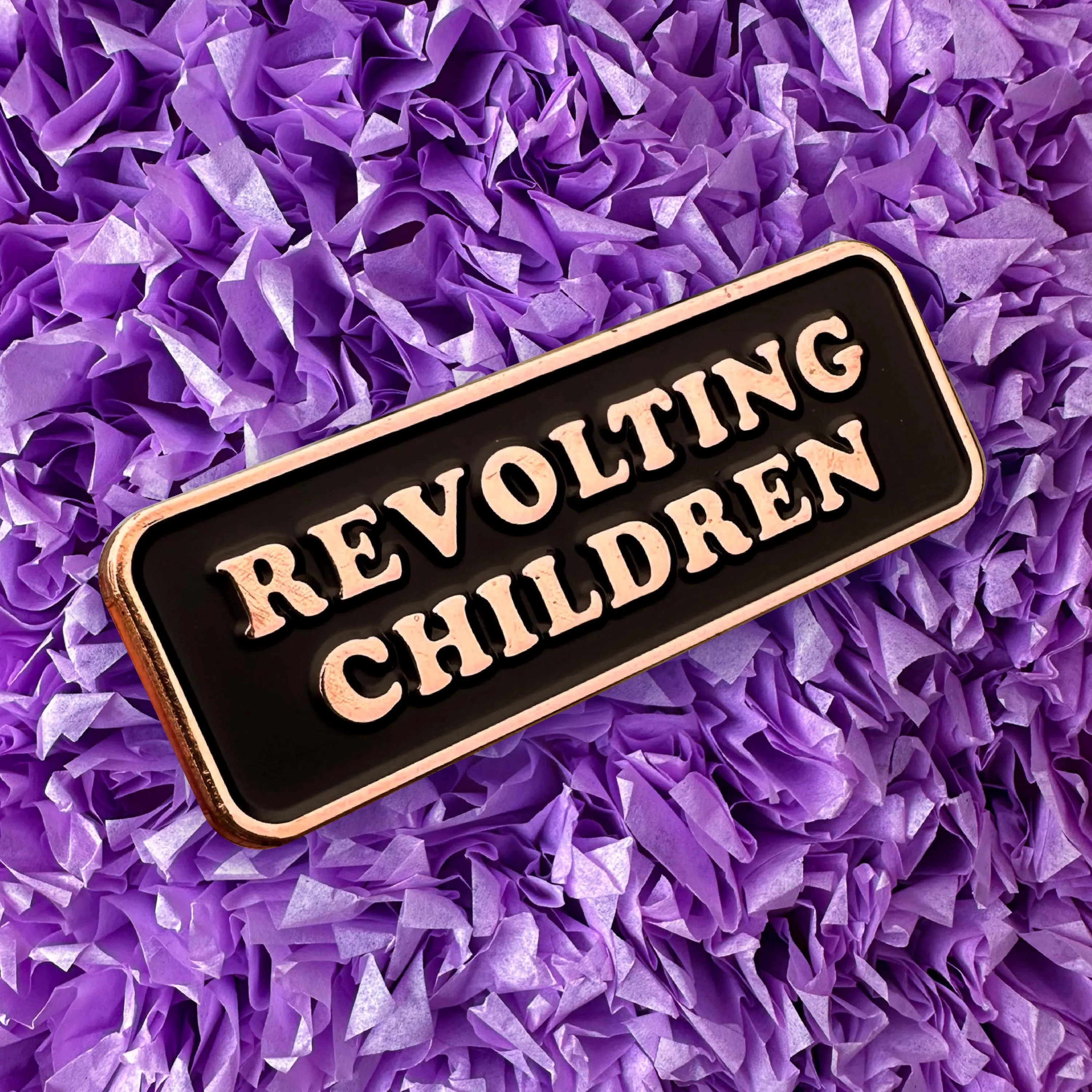 Revolting Children Enamel Pin - Image 1