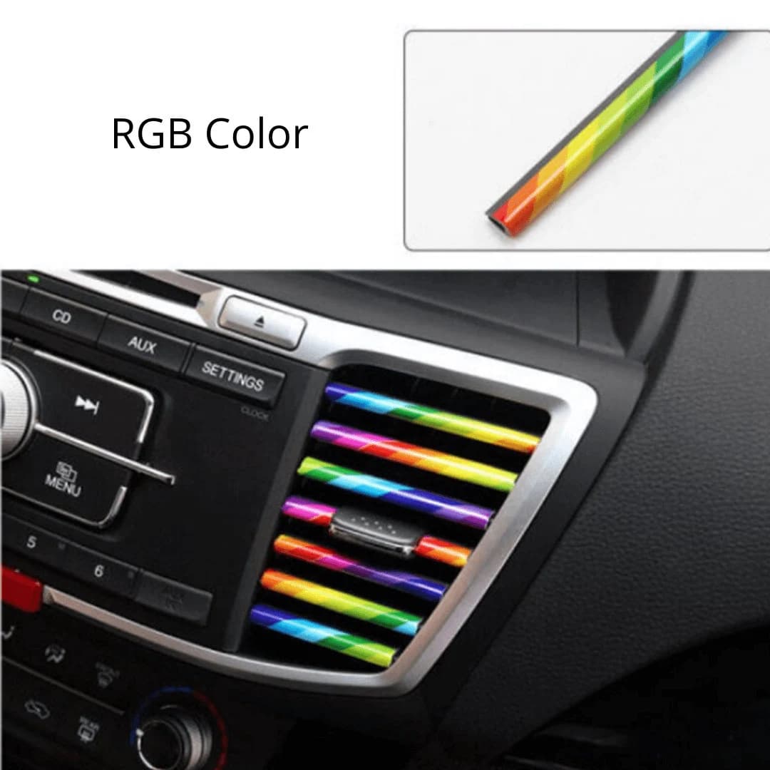 10X Car Air Vent Decoration Strip Accessories for SUV, Car Dashboard Decor for Women and Men, Gift for Her - Image 1