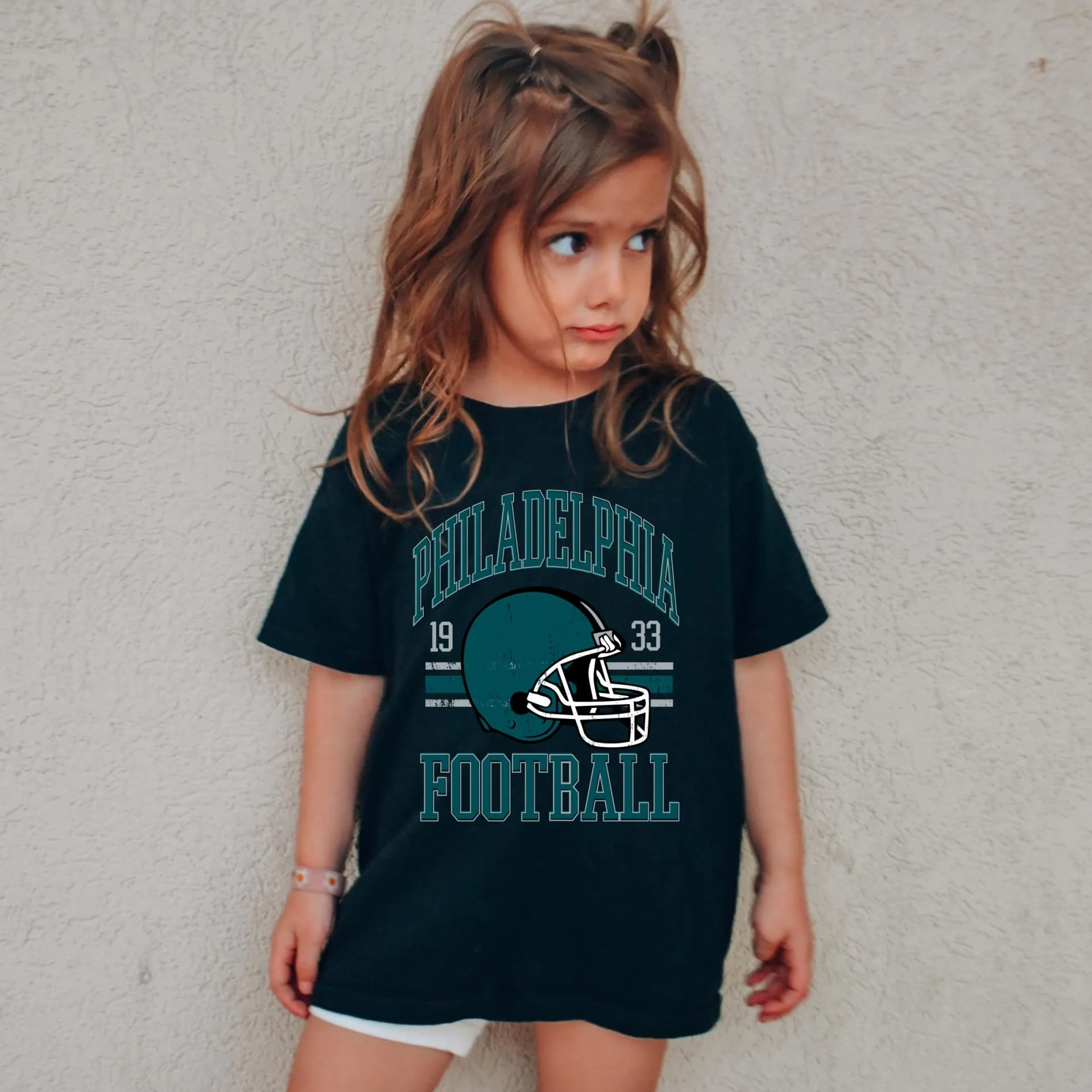 Philadelphia Football Shirt , Vintage Philadelphia Football Shirt , Toddler Philadelphia Football , Game Day Tee , Football Season Shirt - Image 1