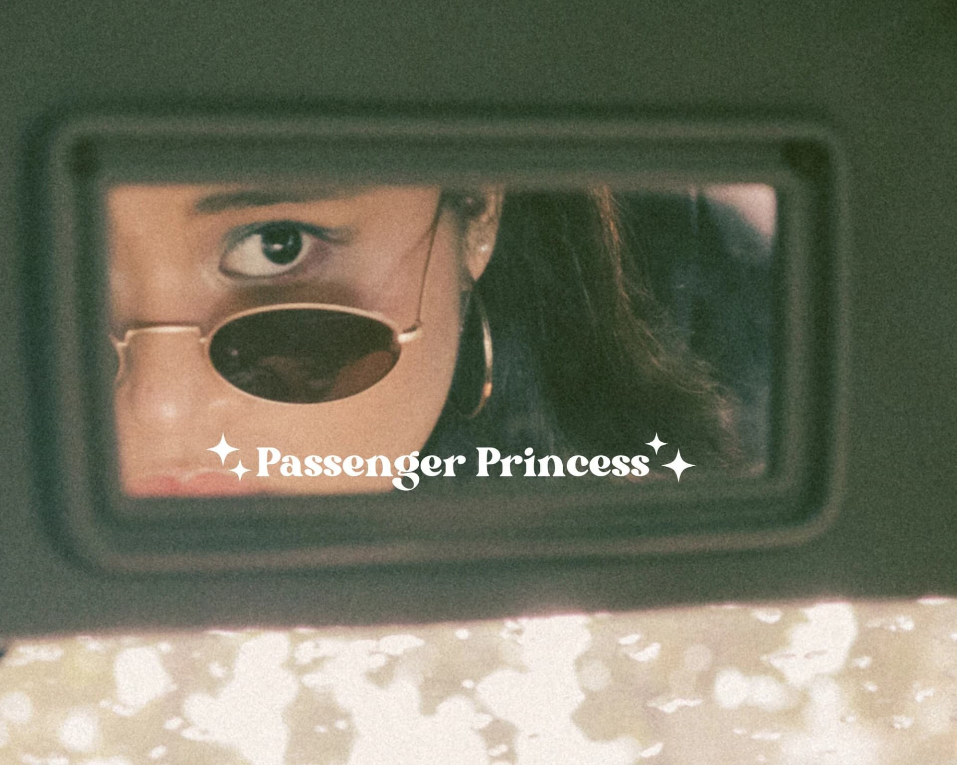 Passenger Princess Mirror Car Decal, Rear View Mirror Decal, Girlfriend Truck Decal, Car Accessories, Passenger Princess Humor - Image 1