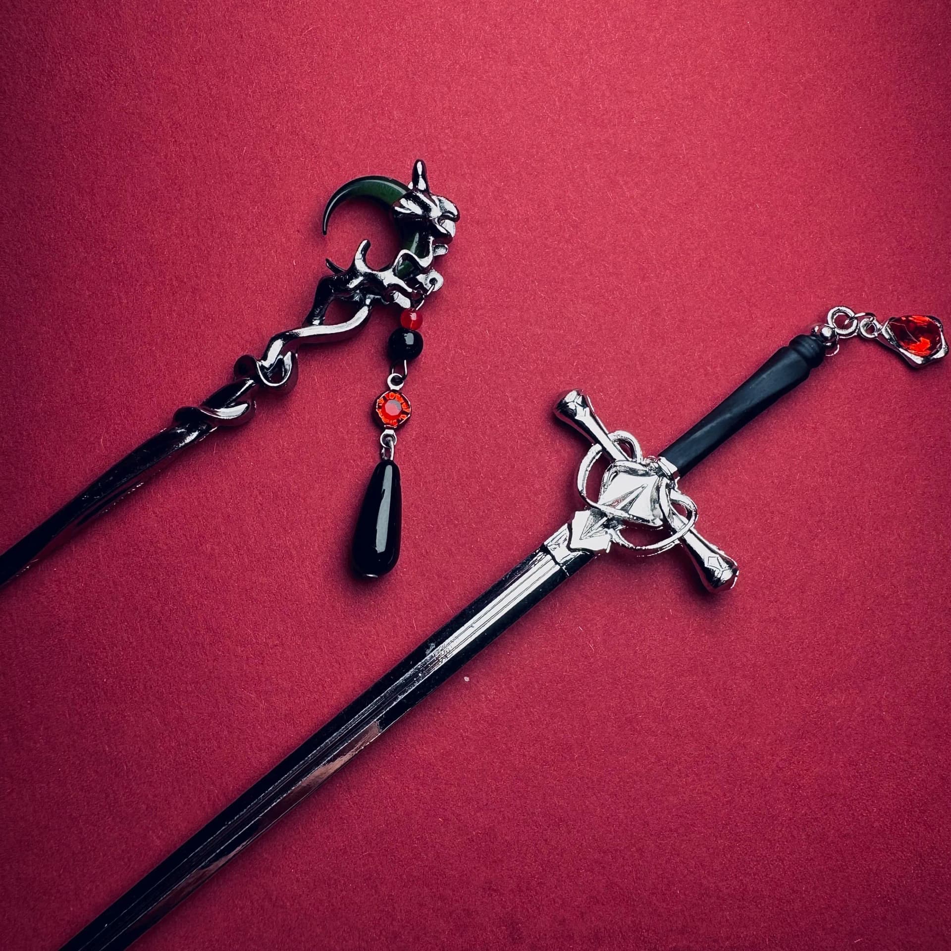Heaven Official’s Blessing Inspired hairpins, Graceful Chinese Style Hairpins, Hair accessories, Timeless beauty - Image 1