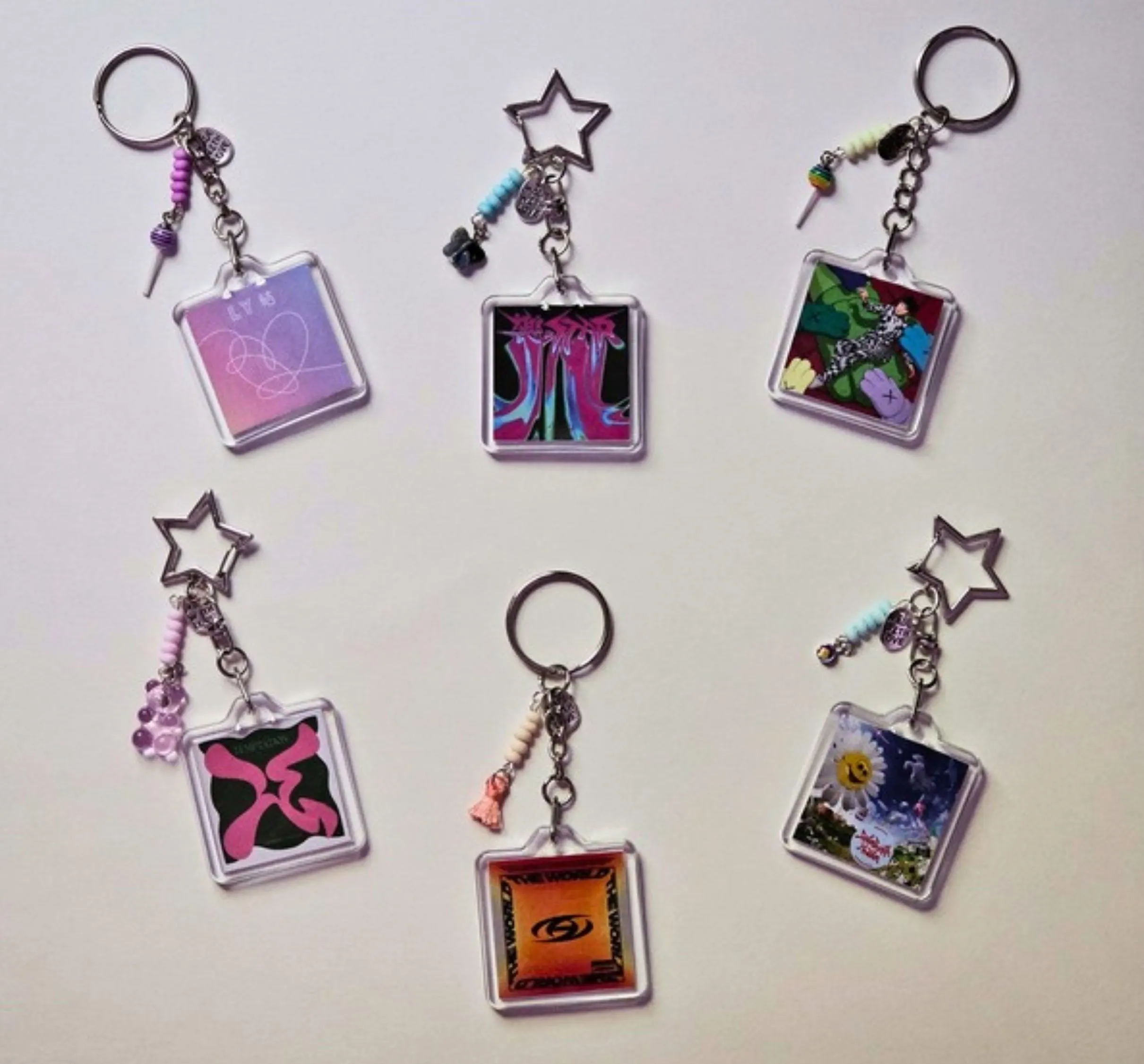 Kpop Album Cover Keychains - Image 1