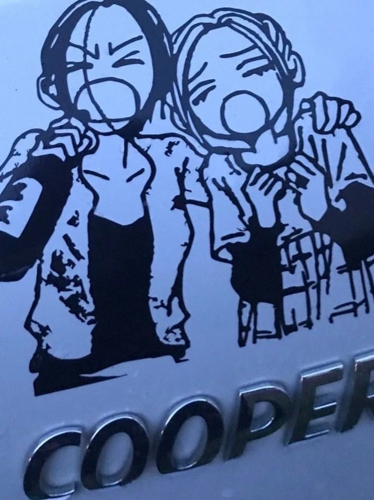 Nana and Hachi Anime Decal - Image 1
