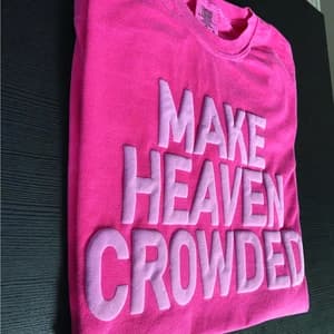 Make heaven crowded shirt - Etsy - Image 1